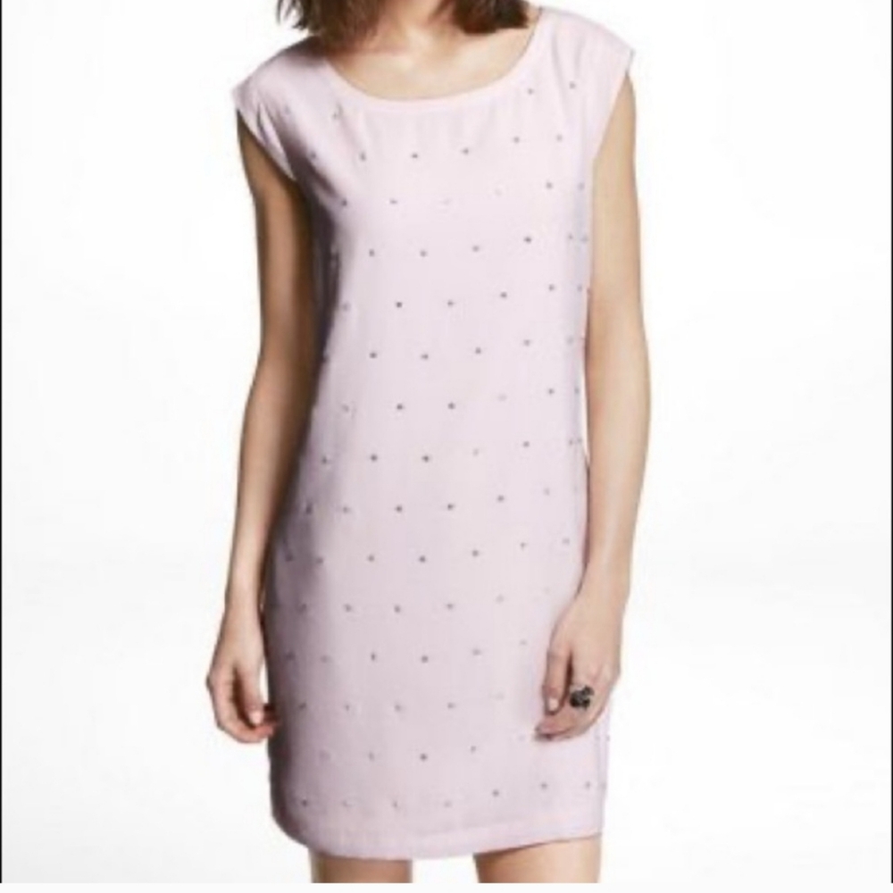 Express Elegant Rhinstone  Studded Dress Size M